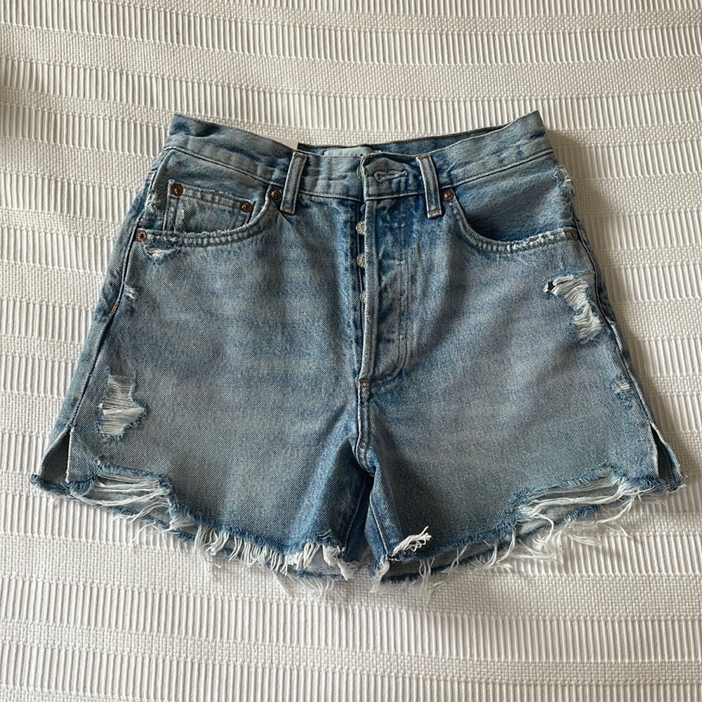 NWT agolde dee denim shorts